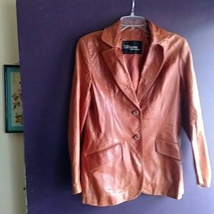 Leather jacket